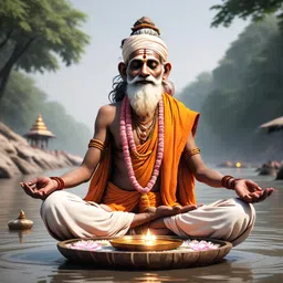 Om Gange Pavitra Ganga Mitti (450 gm) Natural Soil From The River Ganges - for Any Hindu Festival | Ganga Mati | Pure Sacred Soil - used to make religious idols image 5