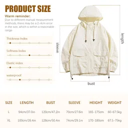 sannidhi Women's UPF 50+ Sun Protection UV Jacket Full Zip Lightweight Waterproof Jacket RainCoat Suncreen Windproof Athletic Workout Hoodie image 2