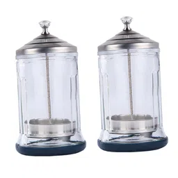 CALANDIS™ 2X Salon Barber Disinfection Jar Container Sterilizer Jar Cup Bottle S | Salon & Spa Supplies | Salon & Spa Equipment image 3