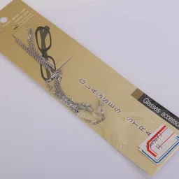 saz dekor Stainless Steel Glasses Sunglasses Spectacles Chain Cord Holder Silver|Sunglass For Woman With Storage Box, Trending, Stylish & Durable Sunglasses, Lightweight Large Frame for Woman Man| image 2