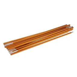 LOSA Foldable Retractable 11 Sections Tent Poles Outdoor Travel Hiking Accessories 365cm Gold image 1