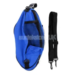 BIG BOOM ® Waterproof Basketball Bag Football Carrying Bag Volleyball Handbag - Blue image 3