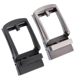 tog Men Alloy Leather Belt Automatic Slide Buckle Replacement Gunmetal Gray |Clothing Shoes & Accessories | Mens Accessories | Belt Buckles image 5