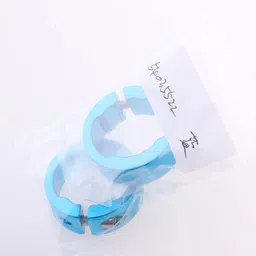 CALANDIS 2x2pcs Alloy Bike Handlebar Grip Lock Ring End Locking Ring Blue 12mm | Handlebar Grips, Tape & Pads image 4