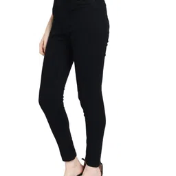 macgrow Women/Girl's Fully Stretchable, Super Soft Fabric, High Rise, Skinny Fit, Cotton Lycra Jeans image 2