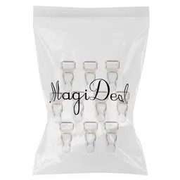 myaddiction 10 Pieces Men's Garter Belt Clips Hooks Grips White Clothing, Shoes & Accessories | Womens Clothing | Intimates & Sleep | Garter Belts image 2