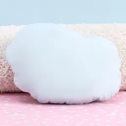 Babyhug Sheep Shape Cuddle Pillow - White & Green image 2