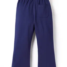 Pine Kids Knit Full Length Lounge Pant With Let's Go Print - Navy Blue image 2