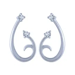 P.C. Chandra Jewellers 14 kt Gold & Diamond Earrings-picture-32