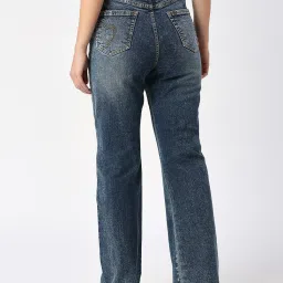 Being Human Blue Distressed Mid Rise Jeans image 2