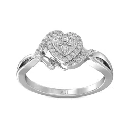 Joyalukkas 18k White Gold & Diamond Ring for Women image 2