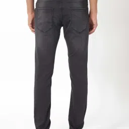 Rare Rabbit Black Slim Fit Fit Solid Jeans image 2