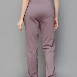 Fame Forever by Lifestyle Purple Cotton Joggers image 2