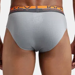 Jockey FP01 Men's Super Combed Cotton Solid Brief with Ultrasoft Waistband image 2