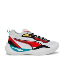 Puma Men's Playmaker Cloud White Casual Sneakers-image-60