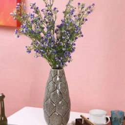 Tayhaa Grey Ceramic Flower Vase-picture-17