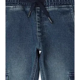 Pepe Jeans Kids Blue Solid Jeans image 3