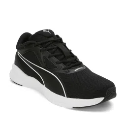 Puma Men's Softride Rift Jolt Punch Black Running Shoes image 2