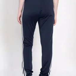 ADIDAS Blue Striped Sports Joggers image 2