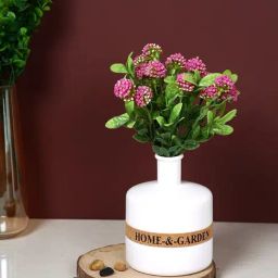 Tayhaa White Ceramic Flower Vase-picture-18