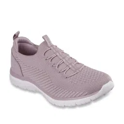 Skechers Women's VIRTUE - TWILIGHT Mauve Sneakers image 2