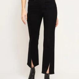 MADAME Black Slim Fit Mid Rise Jeans-picture-11