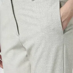 Van Heusen Grey Slim Fit Trousers image 5