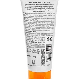 Lakme 9To5 Vitamin C Facewash with Microcrystalline Beads for Refreshed & Glowing Skin - 100 gm image 2