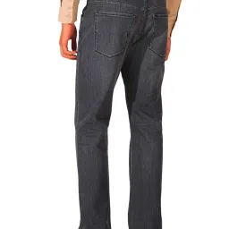 Selected Homme Grey Cotton Bootcut Jeans image 2