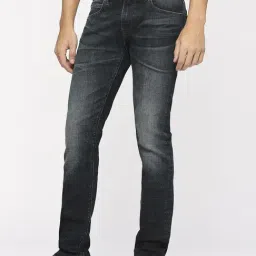 Pepe Jeans Dark Indigo Blue Cotton Slim Fit Jeans-picture-29