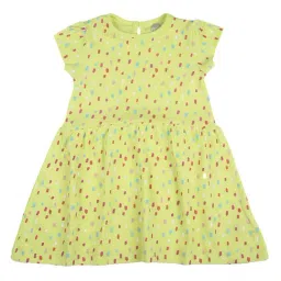 Mothercare Kids Green Printed Dress-image-41