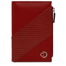 Caprese Zoey Terra Faux Leather Textured Bi-Fold Wallet-picture-13