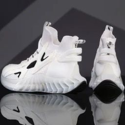Atom Men's SpeedRider White Running Shoes-picture-13