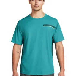 Under Armour Blue Slim Fit Sports T-Shirt-picture-38