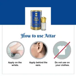 Ajmal Blu Moon Concentrated Perfume for Women - 5 ml image 3