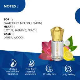 Ajmal Blu Moon Concentrated Perfume for Women - 5 ml image 2