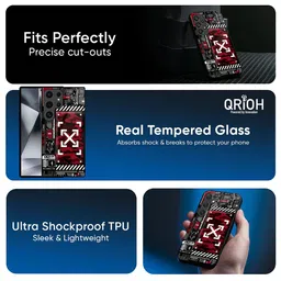 QRIOH Typography Printed Samsung Galaxy S23 Ultra 5G Back Case Mobile Accessories image 3
