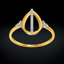 Joyalukkas 18k Gold Cascade Diamond Casual Ring for Women-picture-29