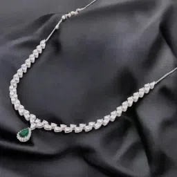 crash.club By CKC Emerald Teardrop Diamond Necklace-picture-36