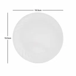 Goodhomes White Bone China 18 Piece Dinner Set image 5