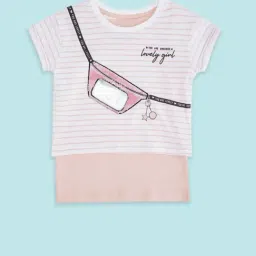 Pantaloons Junior Kids White Cotton Printed T-Shirt-picture-35