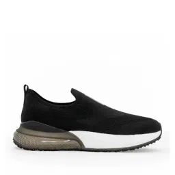 Red Tape Men's Easewear Collection Black & White Walking Shoes image 2