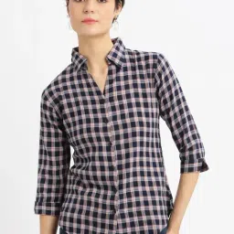 showoffff SHOWOFF Navy Checks Shirt-picture-15