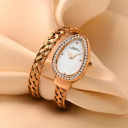 French Connection Women Stainless Steel Wrap Around Straps Analogue Watch FCN0150GM-picture-34