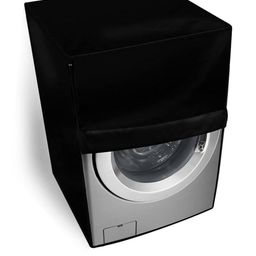 The Furnishing Tree Black Plastic Washing Machine Cover-picture-27