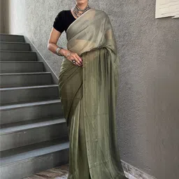 DIVASTRI Leheriya Pure Chiffon Ready to Wear Jamdani Saree-picture-12