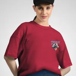 BAESD Women Drop-Shoulder Sleeves Twistform T-shirt-image-85