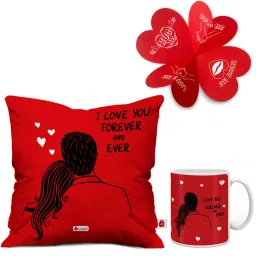 Indigifts 1 Coffee Mug 325 ml | 1 Cushion Cover 12x12 inches-picture-19