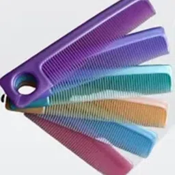 On Blow Multicolour Plastic Pocket Combs for Men, Pack of 12 image 4