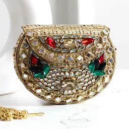 BOXWISH BY BHUMIKA Embellished Purse Clutch-picture-24